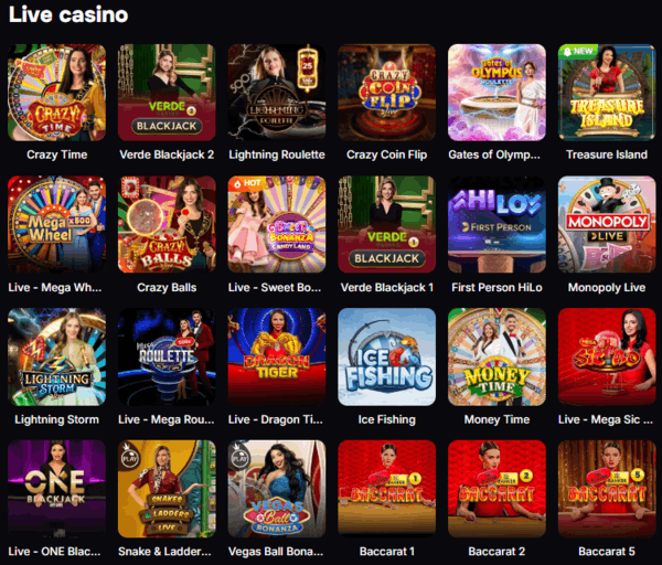 Verde Live Casino