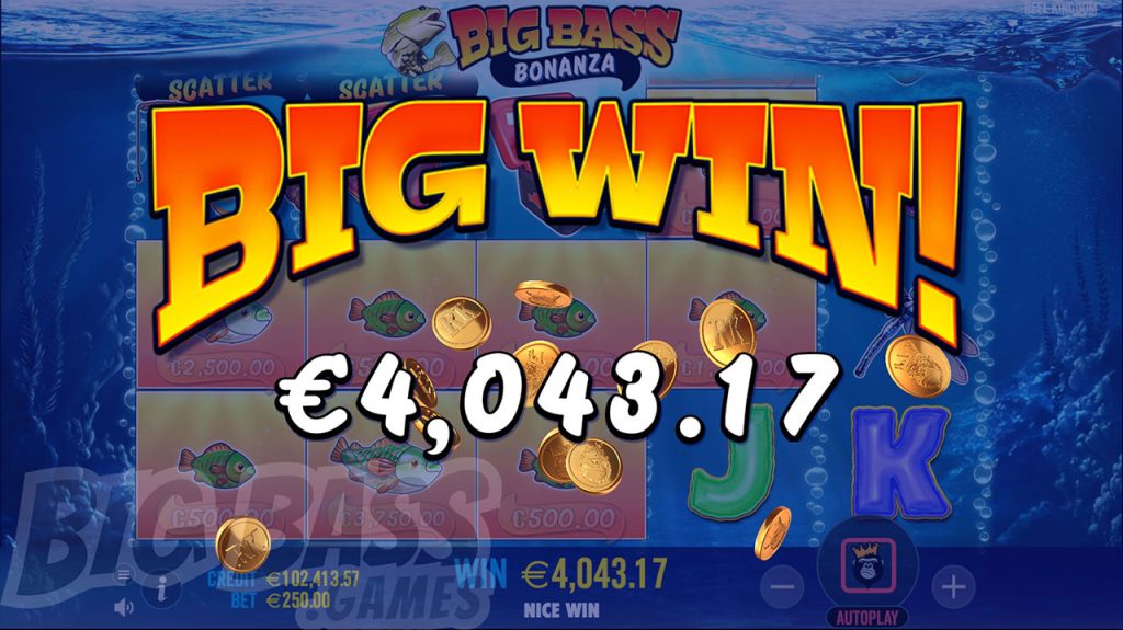 Как начать играть в Big Bass Bonanza на деньги