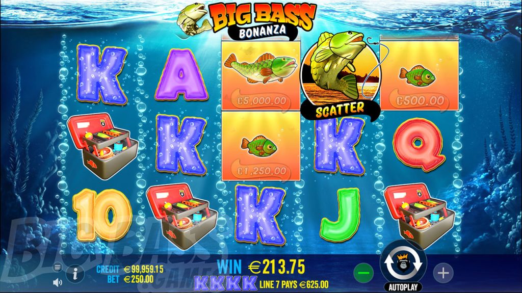 Как можно играть в Big Bass Bonanza