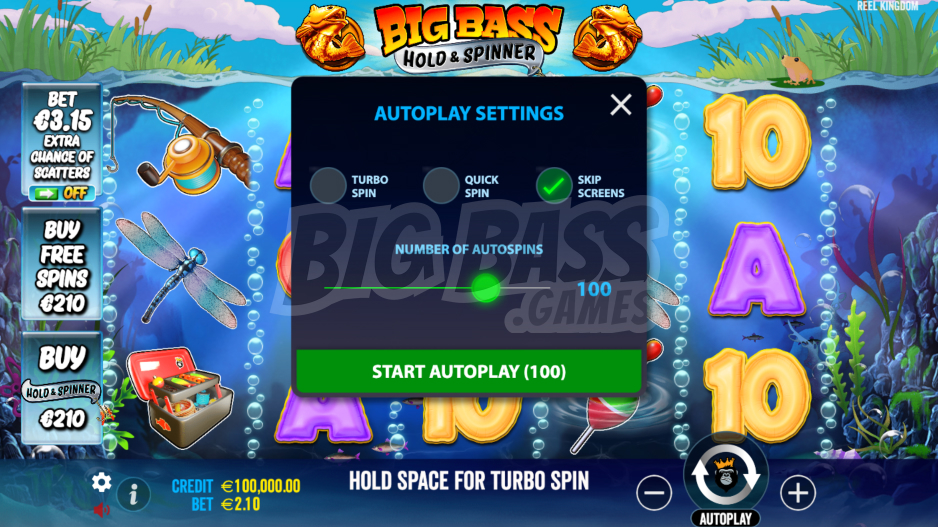 Big Bass Hold & Spinner: Autoplay