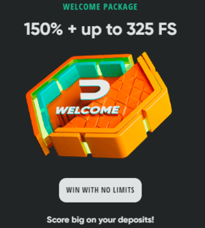 Drip casino welcome bonus