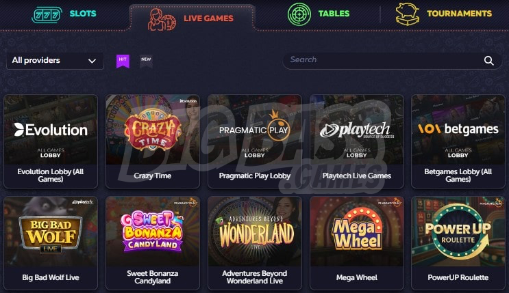 Vavada Live Casino