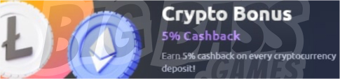 Vegasy Casino Crypto Bonuses