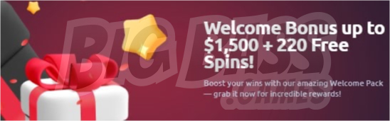 Vegasy Casino Welcome Bonus