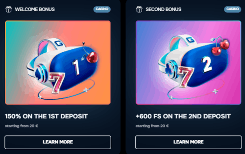 Gizbo Casino Welcome Bonuses