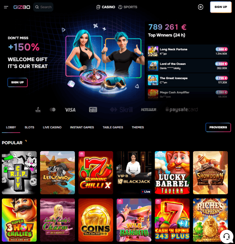 Gizbo casino