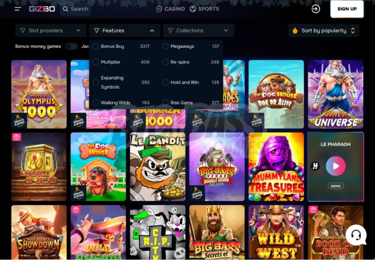 Gizbo Casino ️ Get Welcome Bonus €600 + 600 free spins