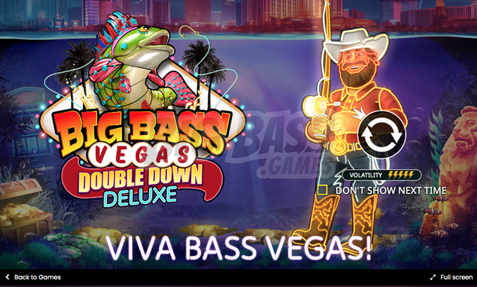 Онлайн игра Big Bass Vegas Double Down Deluxe
