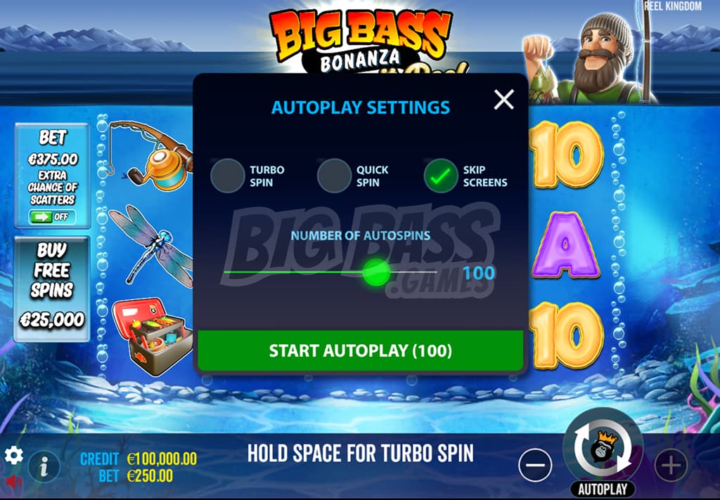 Big Bass - Keeping it Reel: автоигра