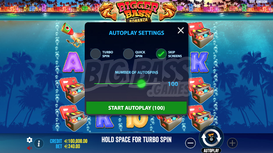 Автоигра в Bigger Bass Bonanza