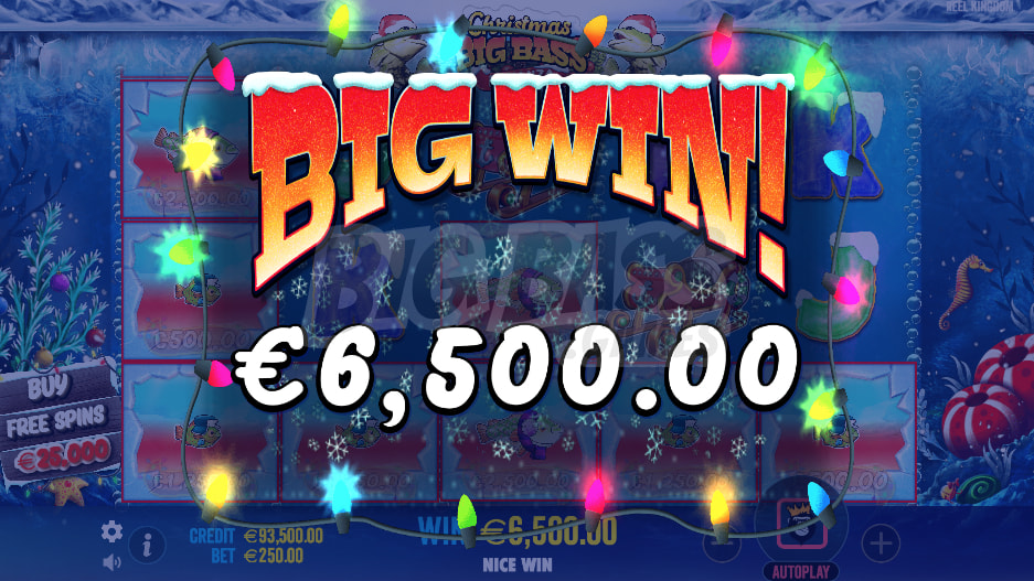 Как начать играть в Christmass Big Bass Bonanza на деньги