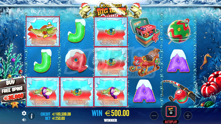 Информация об игре Christmas Big Bass Bonanza