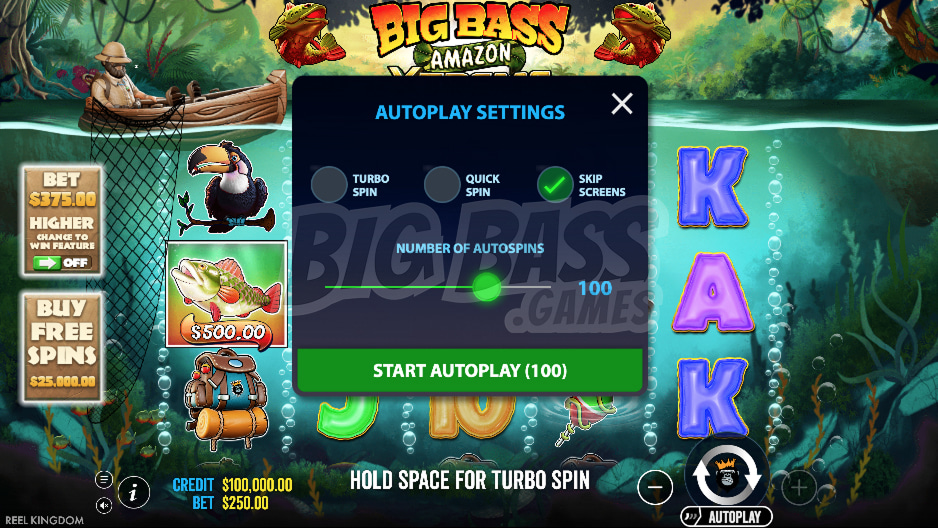 Big Bass Amazon Xtreme Autoplay