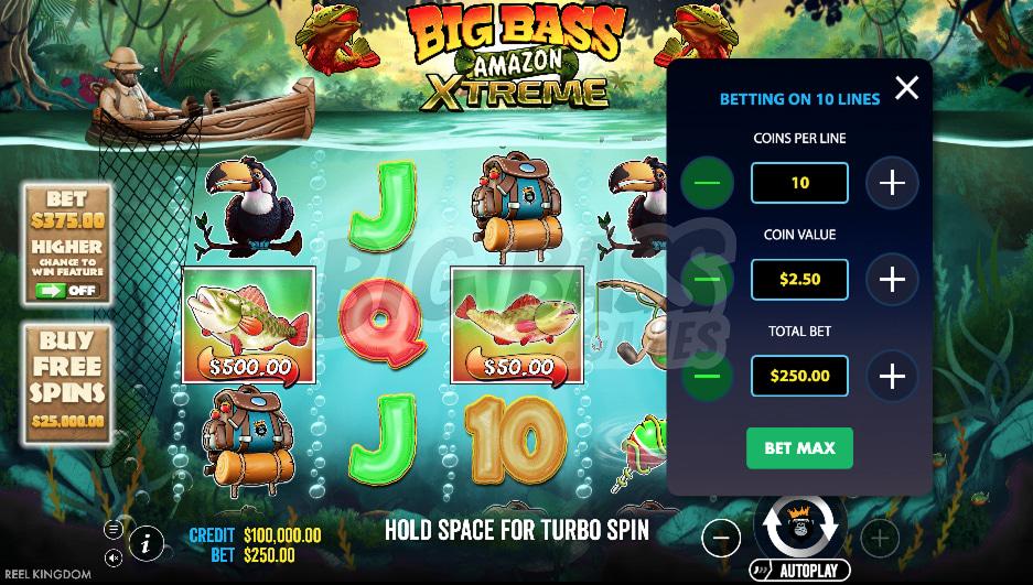 Big Bass Amazon Xtreme Betting