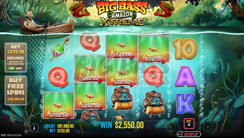 Big Bass Amazon Xtreme Theme